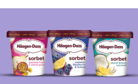Haagen Dazs' new sorbet flavors