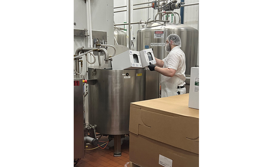 man working in factory